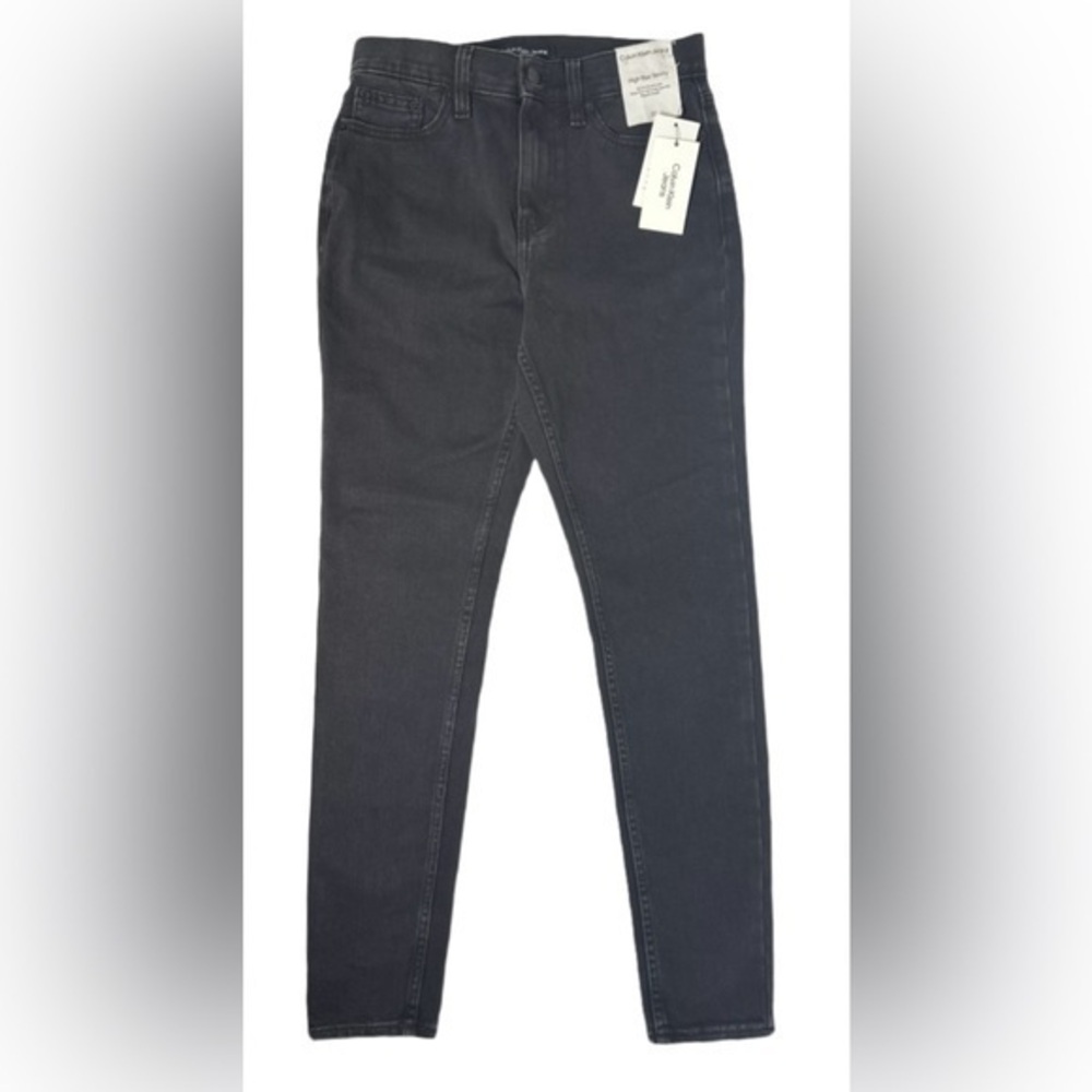 CALVIN KLEIN High Rise Skinny Jeans